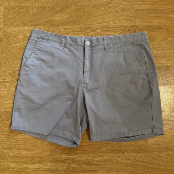 Bonobos Other - Bonobos Washed Chino Shorts Men's Size 40 Lavender 7 Inch Inseam Stretch Preppy
